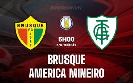 Nhận định Brusque vs America Mineiro 5h00 ngày 3/8 (Hạng 2 Brazil 2024)