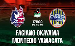 Nhận định Fagiano Okayama vs Montedio Yamagata 17h00 ngày 3/8 (Hạng 2 Nhật Bản 2024)