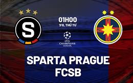 Nhận định Sparta Prague vs FCSB 1h00 ngày 7/8 (Champions League 2024/25)