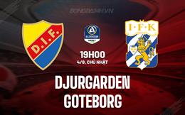 Nhận định Djurgarden vs Goteborg 19h00 ngày 4/8 (VĐQG Thụy Điển 2024)