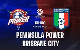 Nhận định Peninsula Power vs Brisbane City 13h00 ngày 4/8 (VĐ bang Queensland 2024)