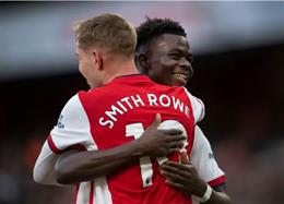 Bukayo Saka gửi tin nhắn đầy cảm xúc đến Emile Smith Rowe