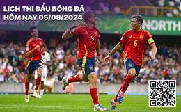 Lịch thi đấu bóng đá hôm nay 5/8: Bán kết BĐ nam Olympic