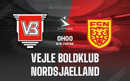 Nhận định Vejle Boldklub vs Nordsjaelland 0h00 ngày 6/8 (VĐQG Đan Mạch 2024/25)