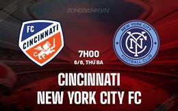 Nhận định Cincinnati vs New York City FC 7h00 ngày 6/8 (Leagues Cup 2024)