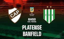 Nhận định Platense vs Banfield 6h00 ngày 6/8 (VĐQG Argentina 2024)