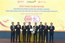 V.League có nhà tài trợ cho mùa giải mới