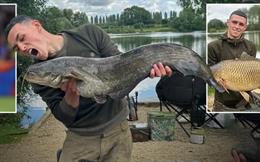 Phil Foden khoe chiến tích câu được cá khủng