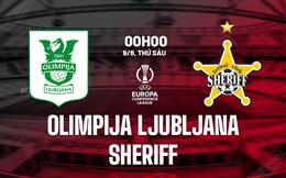 Nhận định Olimpija Ljubljana vs Sheriff 0h00 ngày 9/8 (Conference League 2024/25)