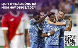 Lịch thi đấu bóng đá hôm nay 8/8/2024: Vòng loại Cúp C2, C3