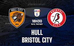 Nhận định Hull vs Bristol City 18h30 ngày 10/8 (Hạng Nhất Anh 2024/25)