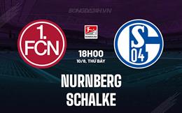 Nhận định Nurnberg vs Schalke 18h00 ngày 10/8 (Hạng 2 Đức 2024/25)