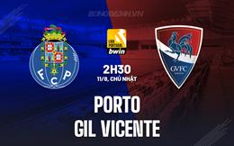 Nhận định Porto vs Gil Vicente 2h30 ngày 11/8 (VĐQG Bồ Đào Nha 2024/25)