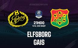 Nhận định Elfsborg vs GAIS 21h00 ngày 11/8 (VĐQG Thụy Điển 2024)