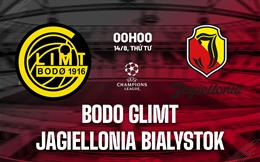 Nhận định Bodo Glimt vs Jagiellonia Bialystok 0h00 ngày 14/8 (Champions League 2024/25)