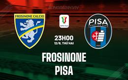 Nhận định bóng đá Frosinone vs Pisa 23h00 ngày 12/8 (Cúp QG Italia 2024/25)