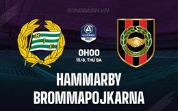 Nhận định Hammarby vs Brommapojkarna 0h00 ngày 13/8 (VĐQG Thụy Điển 2024)