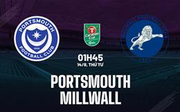 Nhận định bóng đá Portsmouth vs Millwall 1h45 ngày 14/8 (Cúp liên đoàn Anh 2024/25)