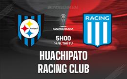 Nhận định Huachipato vs Racing Club 5h00 ngày 14/8 (Copa Sudamericana 2024)