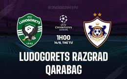 Nhận định Ludogorets vs Qarabag 1h00 ngày 14/8 (Champions League 2024/25)