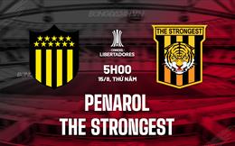 Nhận định Penarol vs The Strongest 5h00 ngày 15/8 (Copa Libertadores 2024)