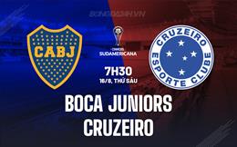 Nhận định Boca Juniors vs Cruzeiro 7h30 ngày 16/8 (Copa Sudamericana 2024)