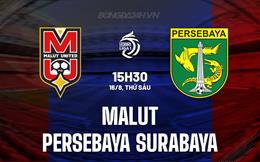 Nhận định Malut vs Persebaya Surabaya 15h30 ngày 16/8 (VĐQG Indonesia 2024/25)