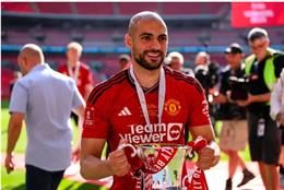 Sofyan Amrabat sẽ không tiếp tục khoác áo MU ở mùa giải 2024/25