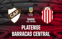 Nhận định Platense vs Barracas Central 5h00 ngày 17/8 (VĐQG Argentina 2024)