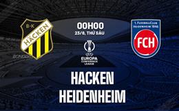 Nhận định bóng đá Hacken vs Heidenheim 0h00 ngày 23/8 (Conference League 2024/25)