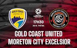 Nhận định Gold Coast United vs Moreton City Excelsior 17h30 ngày 20/8 (VĐ bang Queensland 2024)