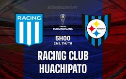 Nhận định Racing Club vs Huachipato 5h00 ngày 21/8 (Copa Sudamericana 2024)