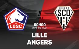 Nhận định bóng đá Lille vs Angers 0h00 ngày 25/8 (Ligue 1 2024/25)