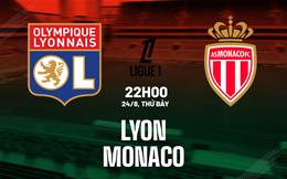 Nhận định Lyon vs Monaco 22h00 ngày 24/8 (Ligue 1 2024/25)