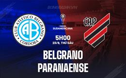 Nhận định Belgrano vs Paranaense 5h00 ngày 23/8 (Copa Sudamericana 2024)