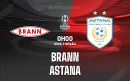 Nhận định Brann vs Astana 0h00 ngày 23/8 (Conference League 2024/25)