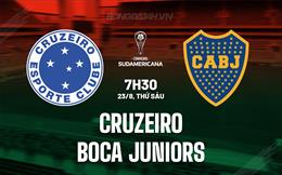 Nhận định Cruzeiro vs Boca Juniors 7h30 ngày 23/8 (Copa Sudamericana 2024)