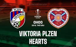 Nhận định Viktoria Plzen vs Hearts 0h00 ngày 23/8 (Europa League 2024/25)