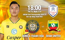 Video Thanh Hóa vs Shan (Bảng A Shopee Cup 2024/25): Ngược dòng