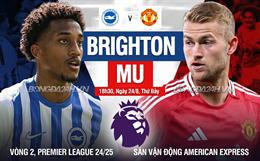 Nhận định Brighton vs MU (18h30 ngày 24/8): Chuyến hành quân gian khó