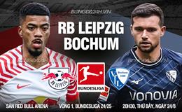 Nhận định Leipzig vs Bochum 20h30 ngày 24/8 (Bundesliga 2024/25)