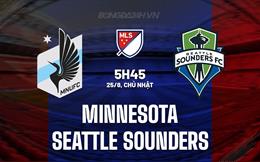 Nhận định Minnesota vs Seattle Sounders 5h45 ngày 25/8 (Nhà nghề Mỹ 2024)