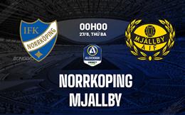 Nhận định Norrkoping vs Mjallby 0h00 ngày 27/8 (VĐQG Thụy Điển 2024)