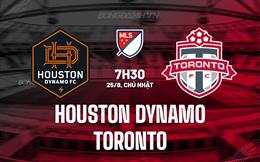 Nhận định Houston Dynamo vs Toronto 7h30 ngày 25/8 (Nhà nghề Mỹ 2024)