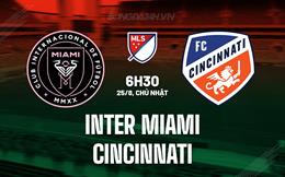 Nhận định Inter Miami vs Cincinnati 6h30 ngày 25/8 (Nhà nghề Mỹ 2024)