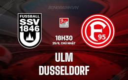 Nhận định Ulm vs Dusseldorf 18h30 ngày 25/8 (Hạng 2 Đức 2024/25)