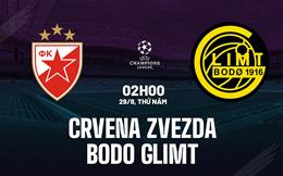 Nhận định Crvena Zvezda vs Bodo Glimt 2h00 ngày 29/8 (Champions League 2024/25)