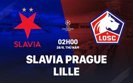 Nhận định bóng đá Slavia Praha vs Lille 2h00 ngày 29/8 (Champions League 2024/25)