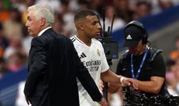 Carlo Ancelotti phủ nhận chuyện dùng Kylian Mbappe sai cách