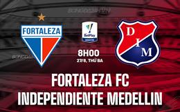 Nhận định Fortaleza CEIF vs Independiente Medellin 8h00 ngày 27/8 (VĐQG Colombia 2024)